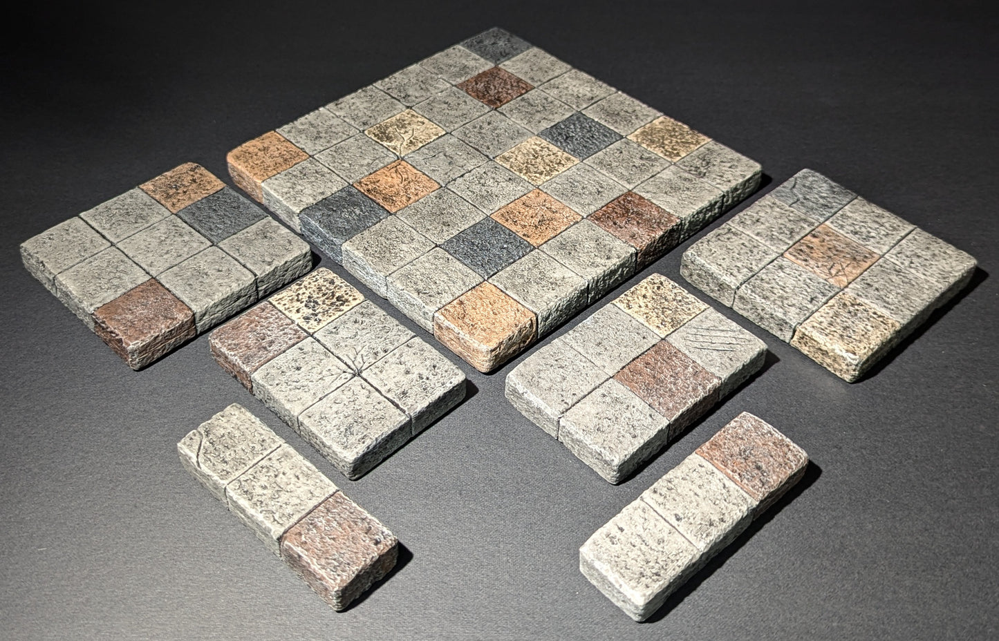 Crypt Set, 7 Dungeon/Castle Tiles