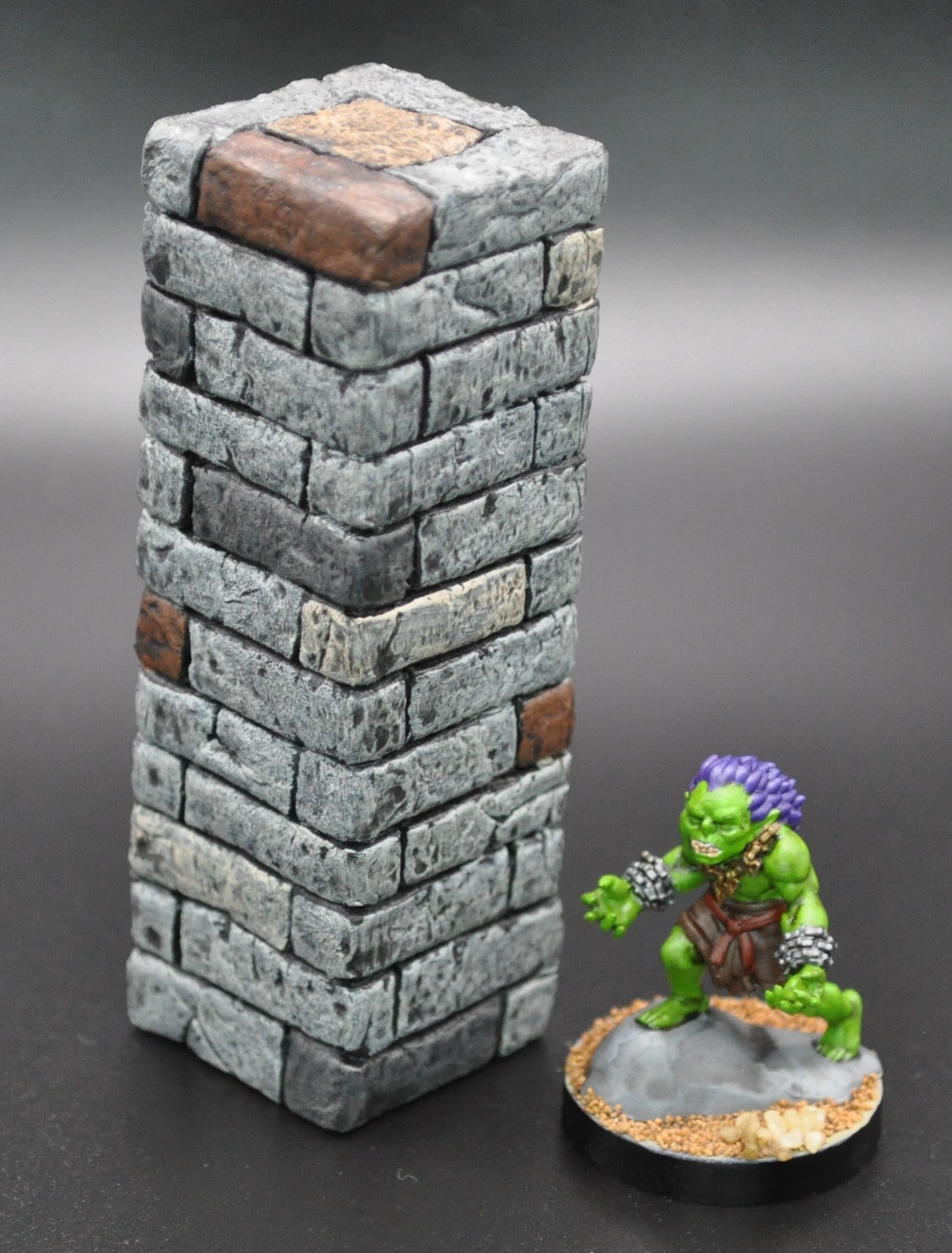 Column, Stone, Fine, 3"x1"x1"