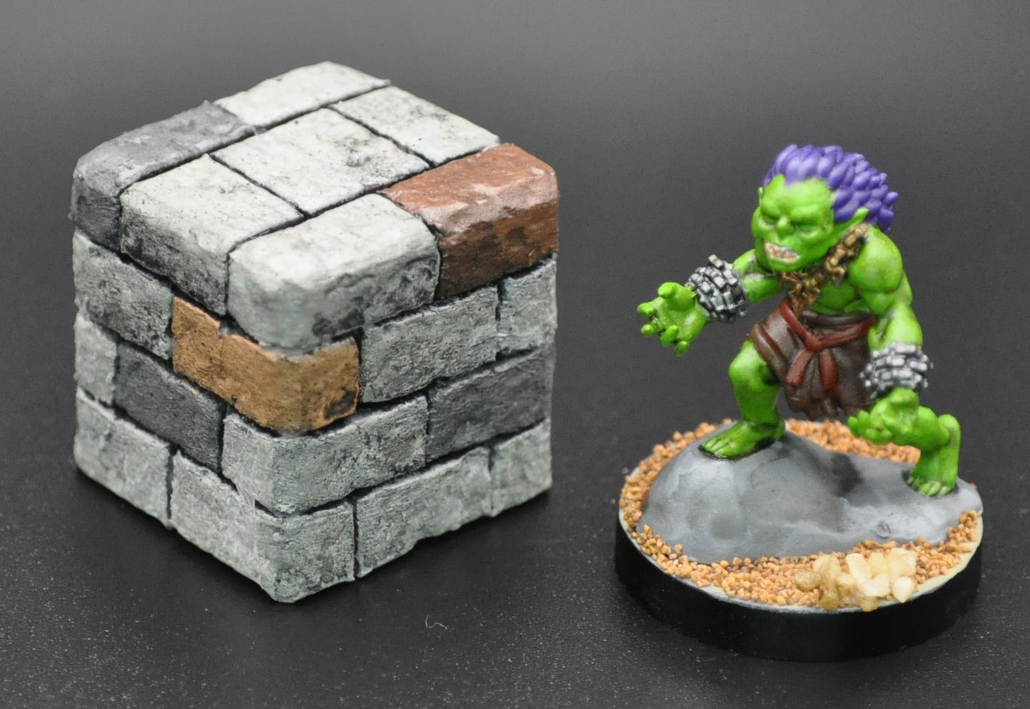 Stacker Block, Stone, 1"x1"x1"