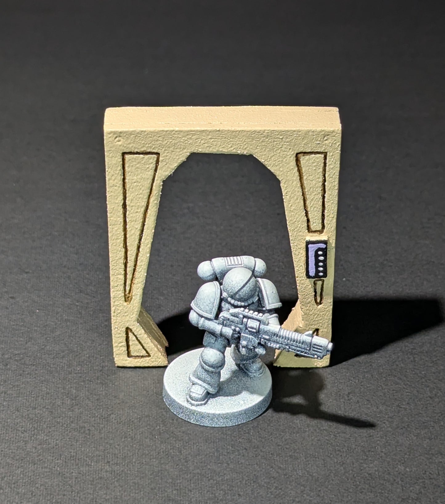 Galaxy Force, Door, Bulkhead, Open, 2" x 2-1/2"