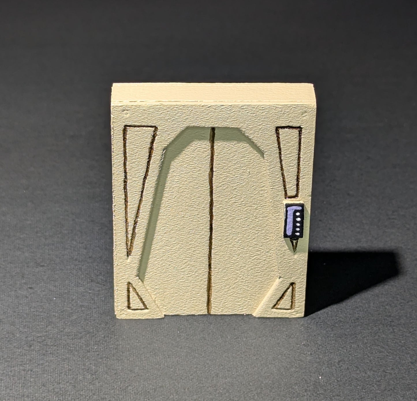 Galaxy Force, Door, Bulkhead, Closed, 2" x 2-1/2"