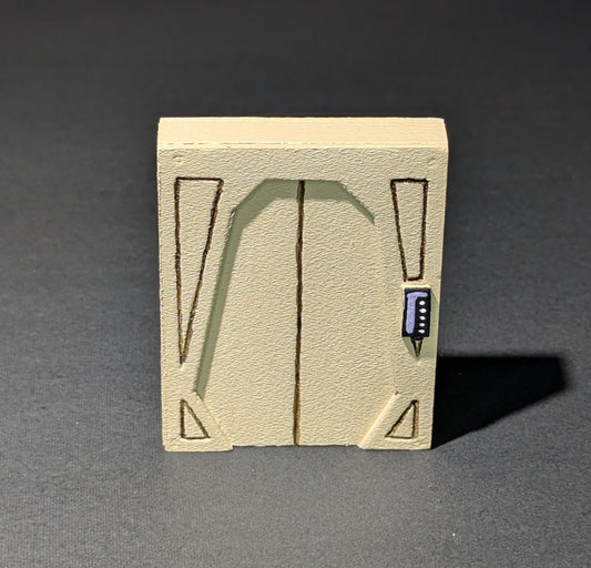 Galaxy Force, Door, Bulkhead, Closed, 2" x 2-1/2"