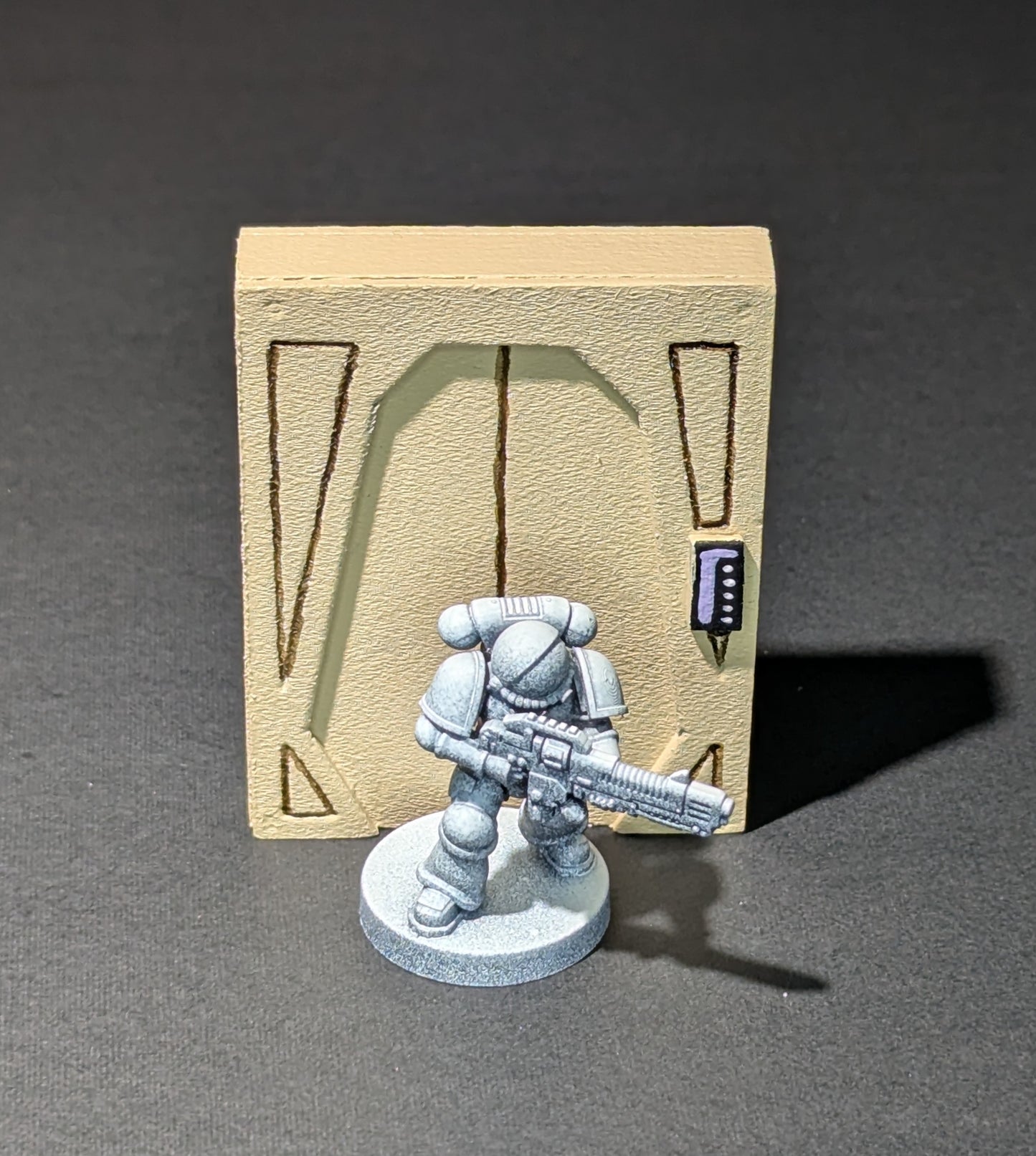 Galaxy Force, Door, Bulkhead, Closed, 2" x 2-1/2"