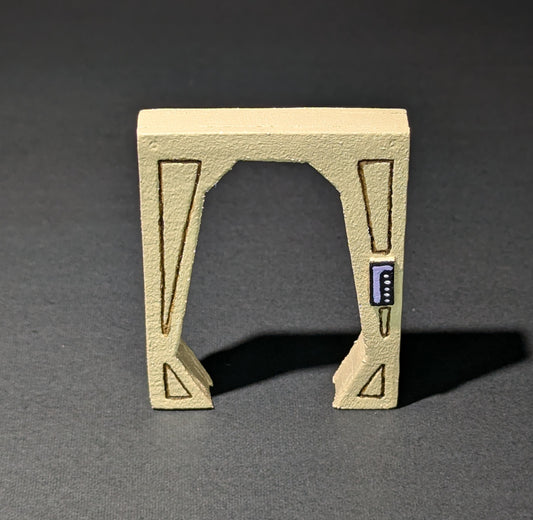 Galaxy Force, Door, Bulkhead, Open, 2" x 2-1/2"