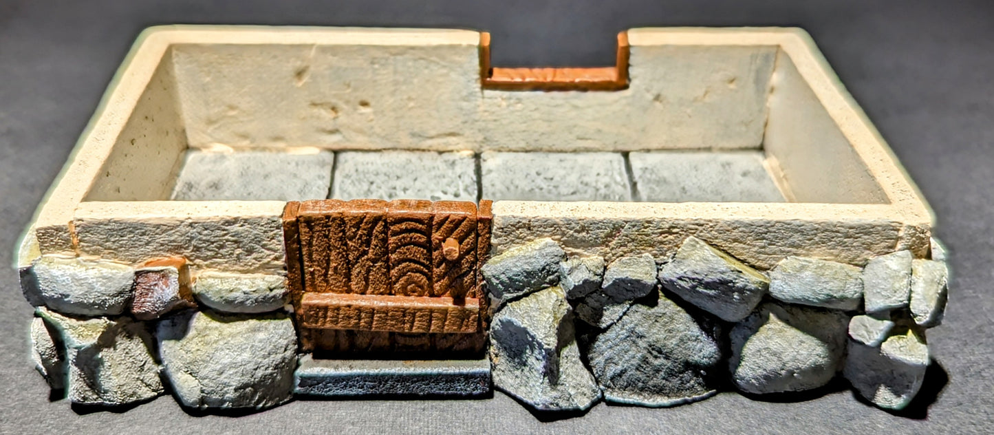 Buildings, Medieval European, Village, Low Profile