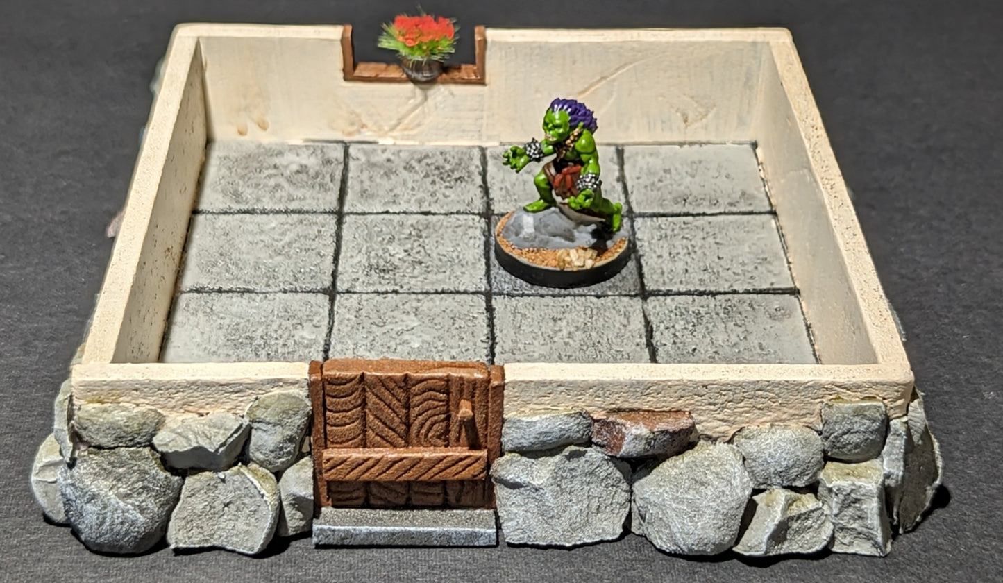 Buildings, Medieval European, Village, Low Profile