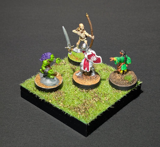 Grass Tile, 3" x 3", Autumn