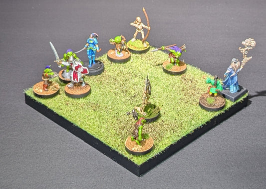 Grass Tile, 6" x 6", Autumn