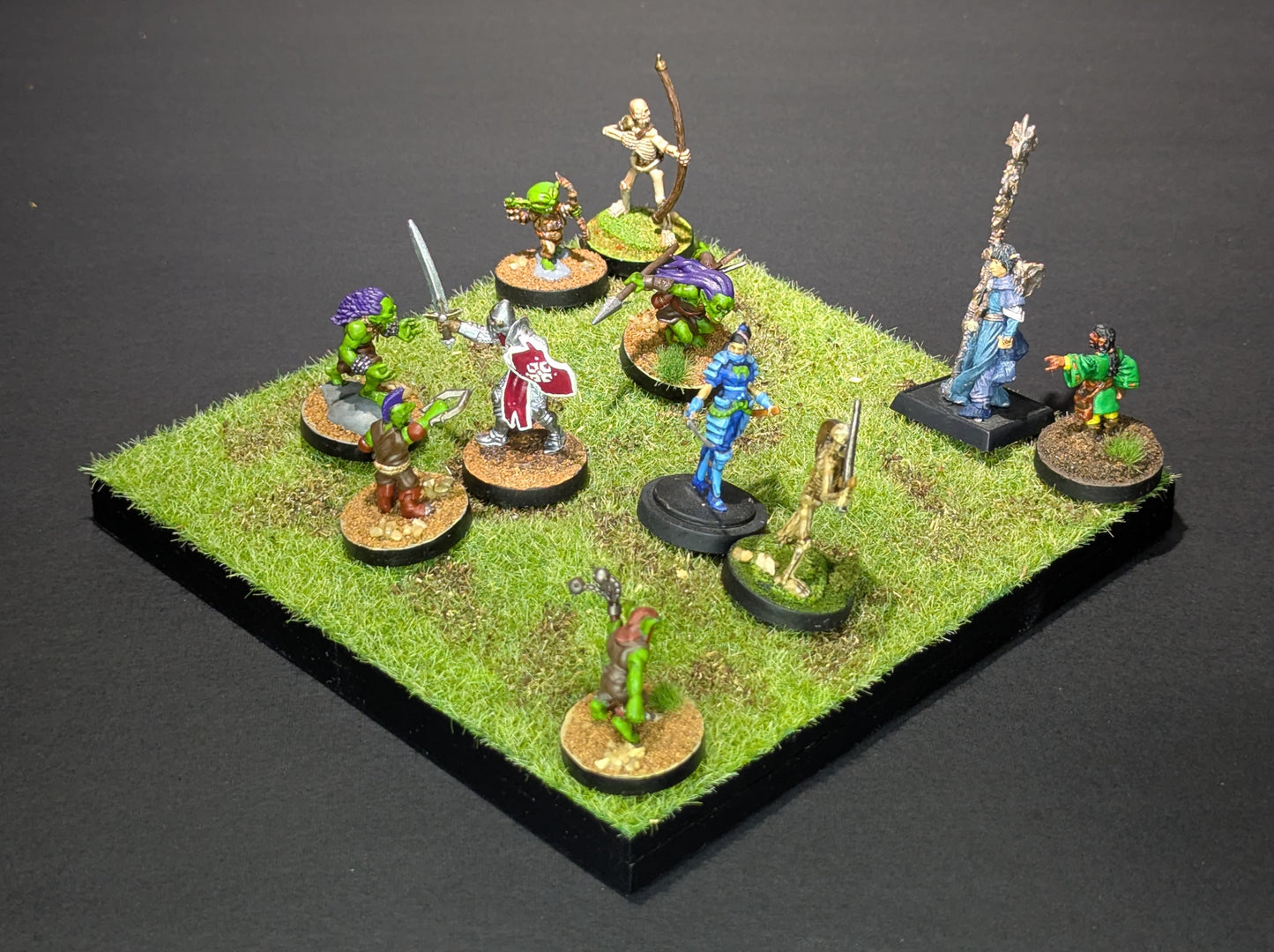 Grass Tile, Rough, 6" x 6", Autumn