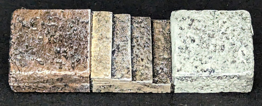 Dungeon/Caste Tile, Stairs, Straight, 1" x3"