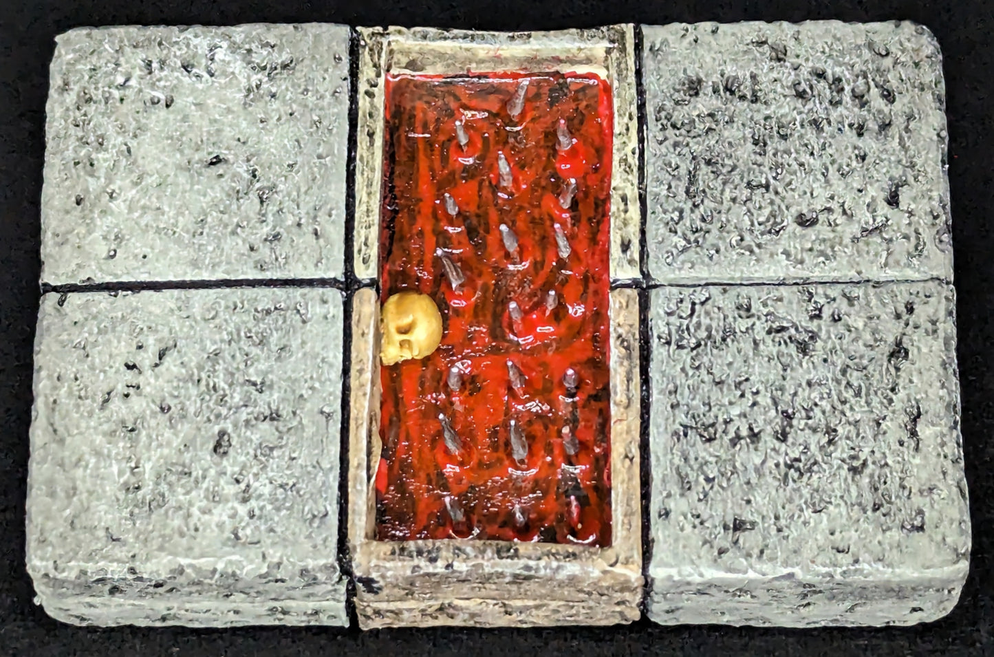 Dungeon/Castle Tile, Spike Trap, 2 Tiles, 2" x 3"