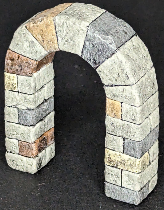 Dungeon/Castle, Door, Stone, Open, 2" x 2-1/2"