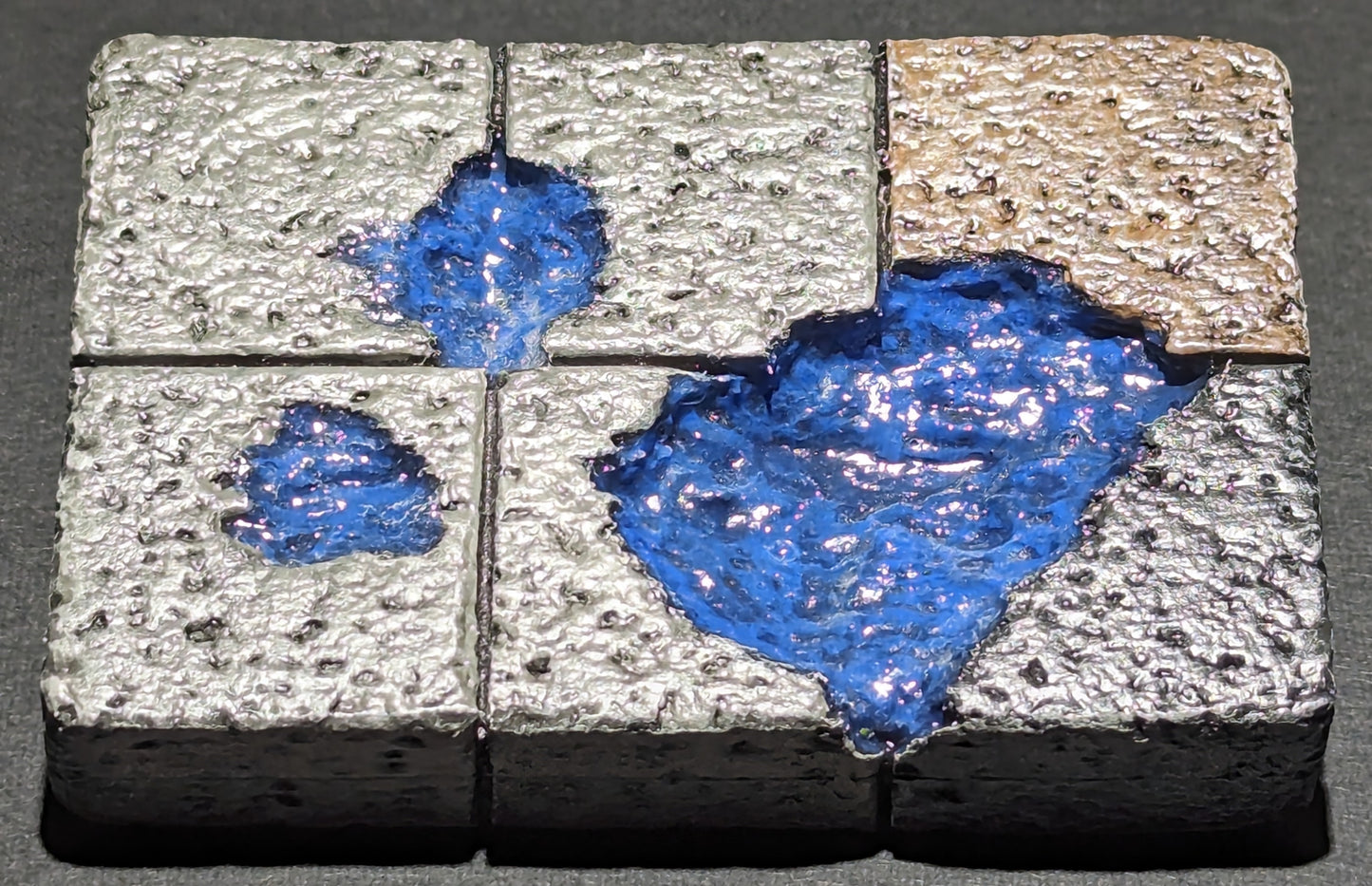 Dungeon/Castle Tile, 2" x 3", Slime, 6 Blocks