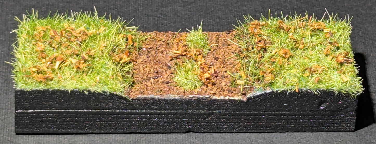 Dirt Road, 1" x 3", Autumn