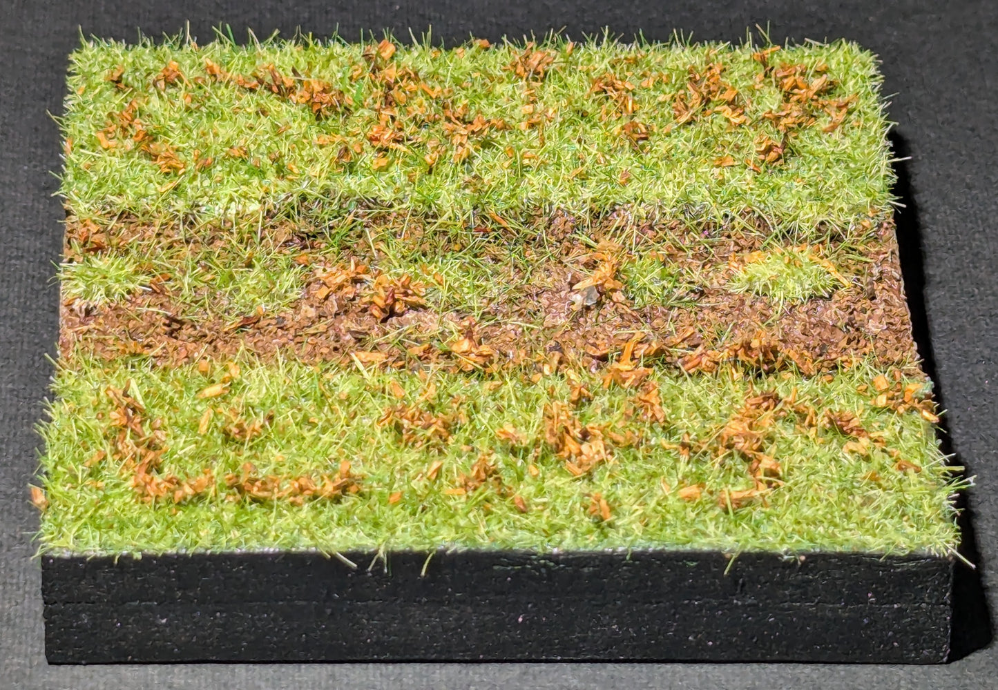 Dirt Road, 3" x 3", Autumn