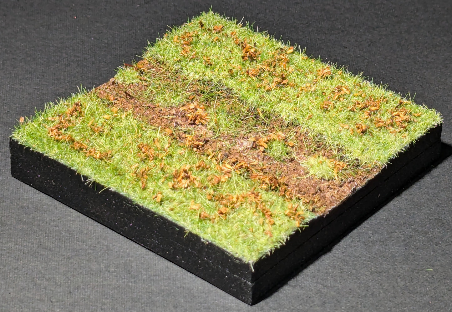 Dirt Road, 3" x 3", Autumn