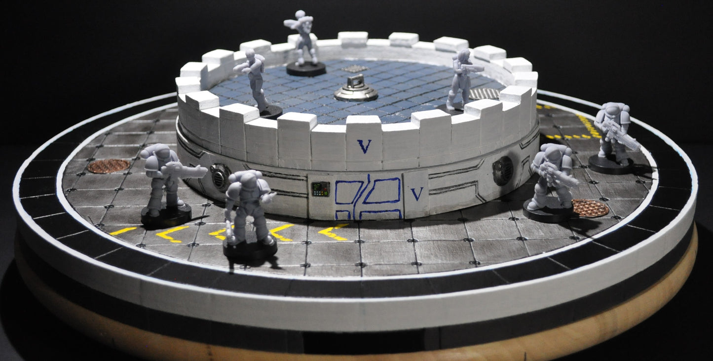 Starter Set, Scatter, Space Station/Starship, Inch Scale