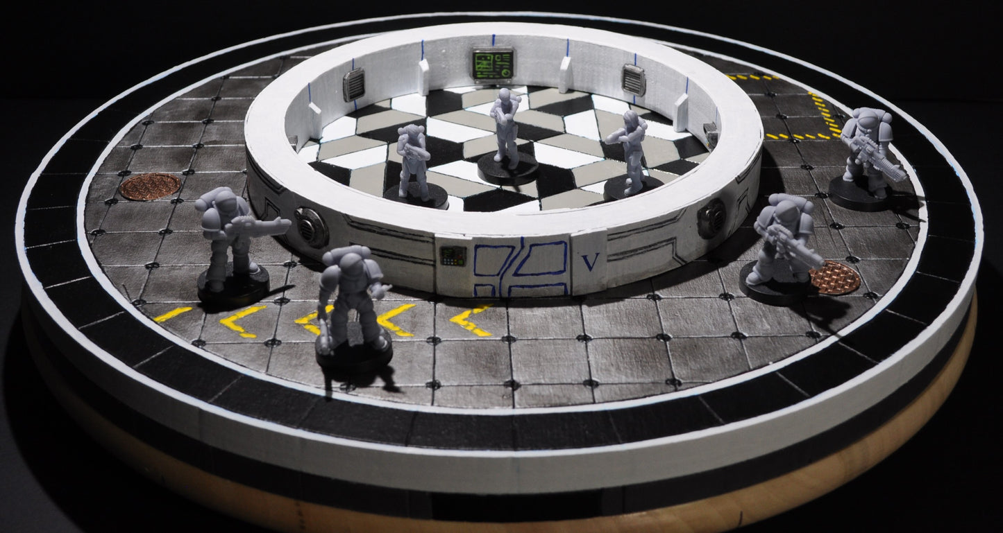 Starter Set, Scatter, Space Station/Starship, Inch Scale