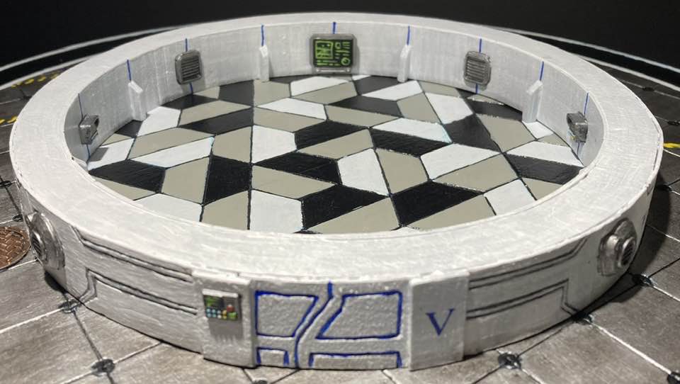 Starter Set, Scatter, Space Station/Starship, Inch Scale