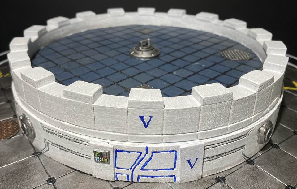 Starter Set, Scatter, Space Station/Starship, Inch Scale