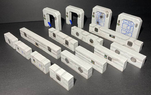 Starter Set, Scatter, Space Station/Starship, Inch Scale