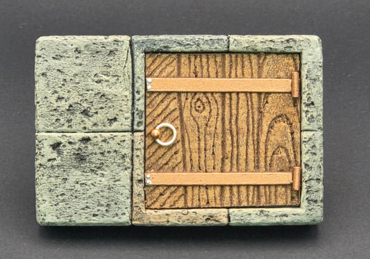 Dungeon/Castle Tile, 2" x 3", Trap Door, 2x2
