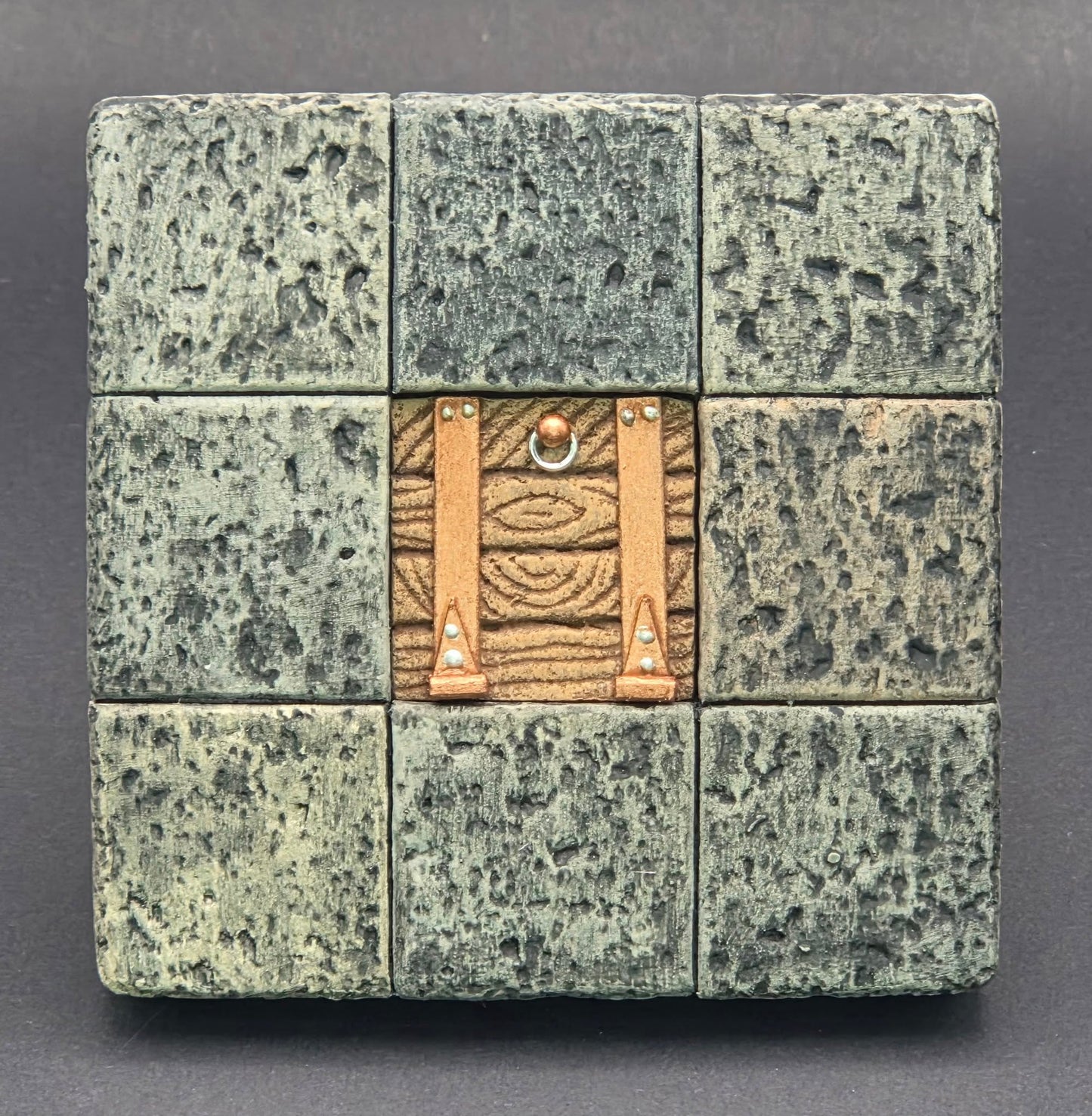 Dungeon/Castle Tile, 3" x 3", Trap Door, 1x1