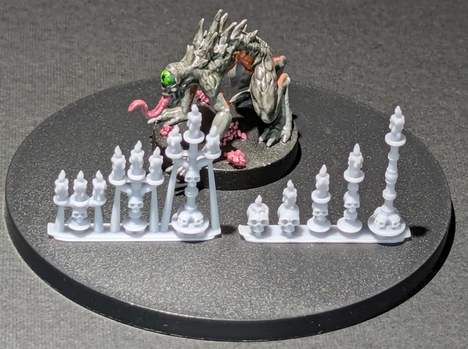 Candle Sticks and Candelabras Collections, Skull