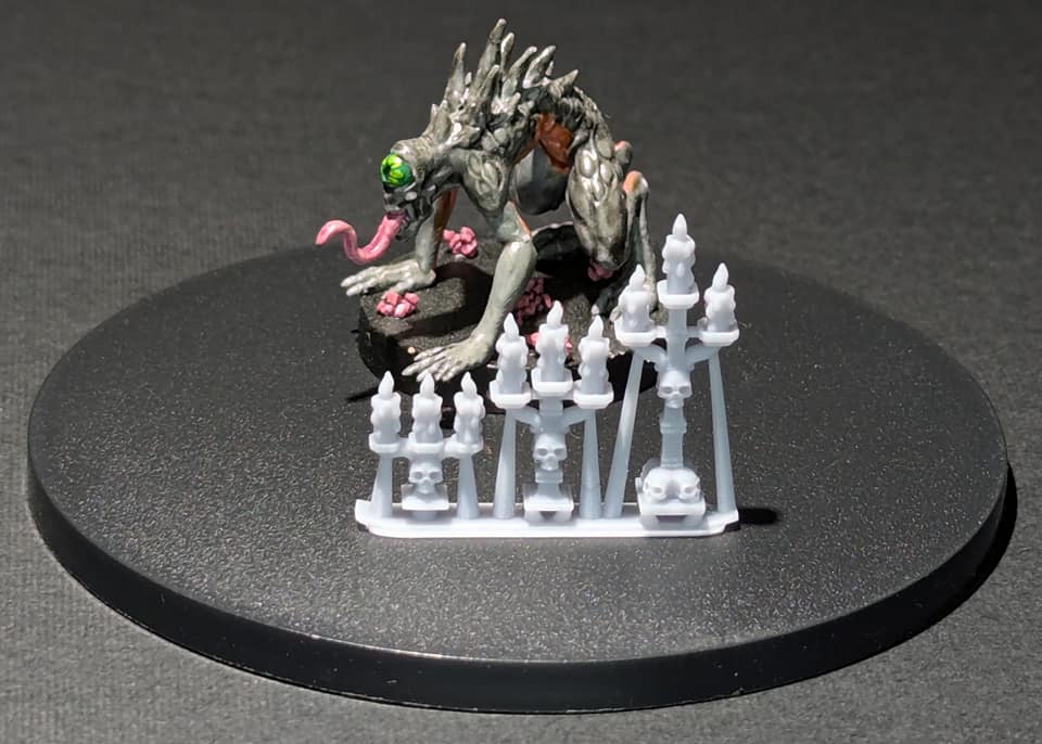 Candle Sticks and Candelabras Collections, Skull