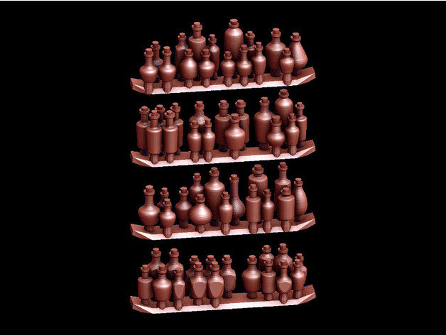 Potion Bottle Groups Collection, Simple