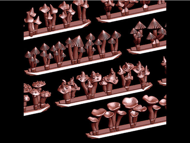 Mushroom Collection (150% Scale)