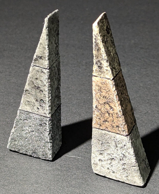 Dungeon/Castle Tile, Plain, HALF, 1" x 3"