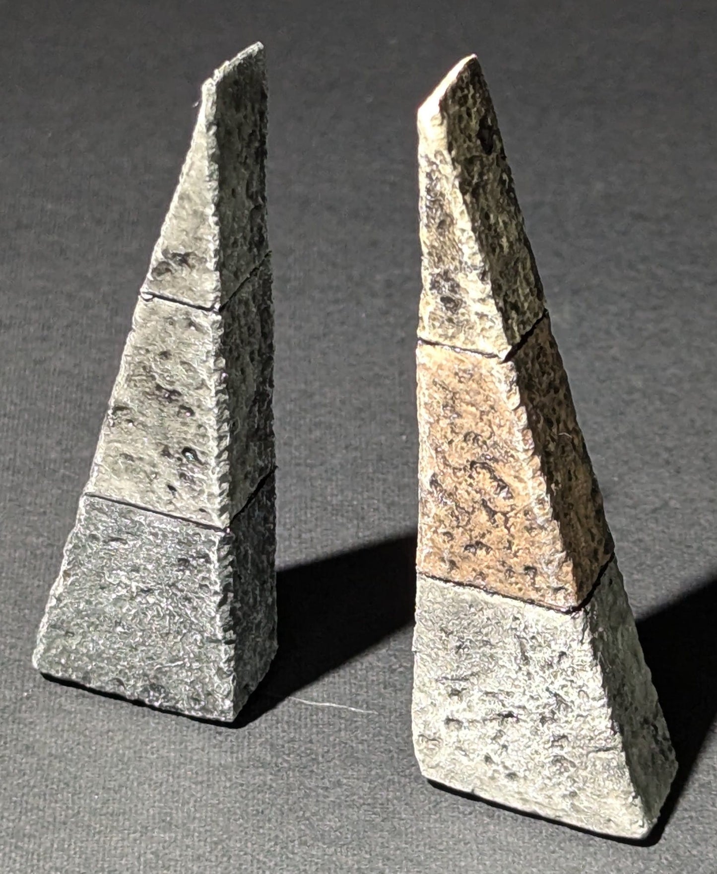 Dungeon/Castle Tile, Plain, HALF, 1" x 3"