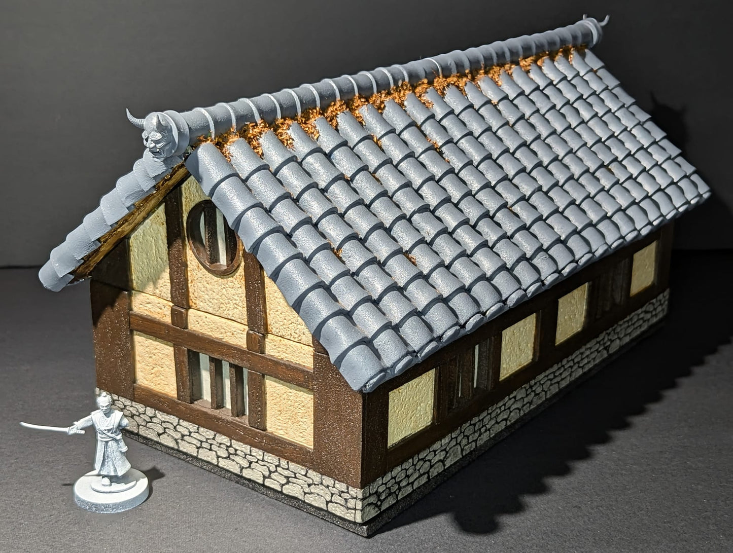 Buildings, Medieval Japanese, House, Samurai, 4 x 8