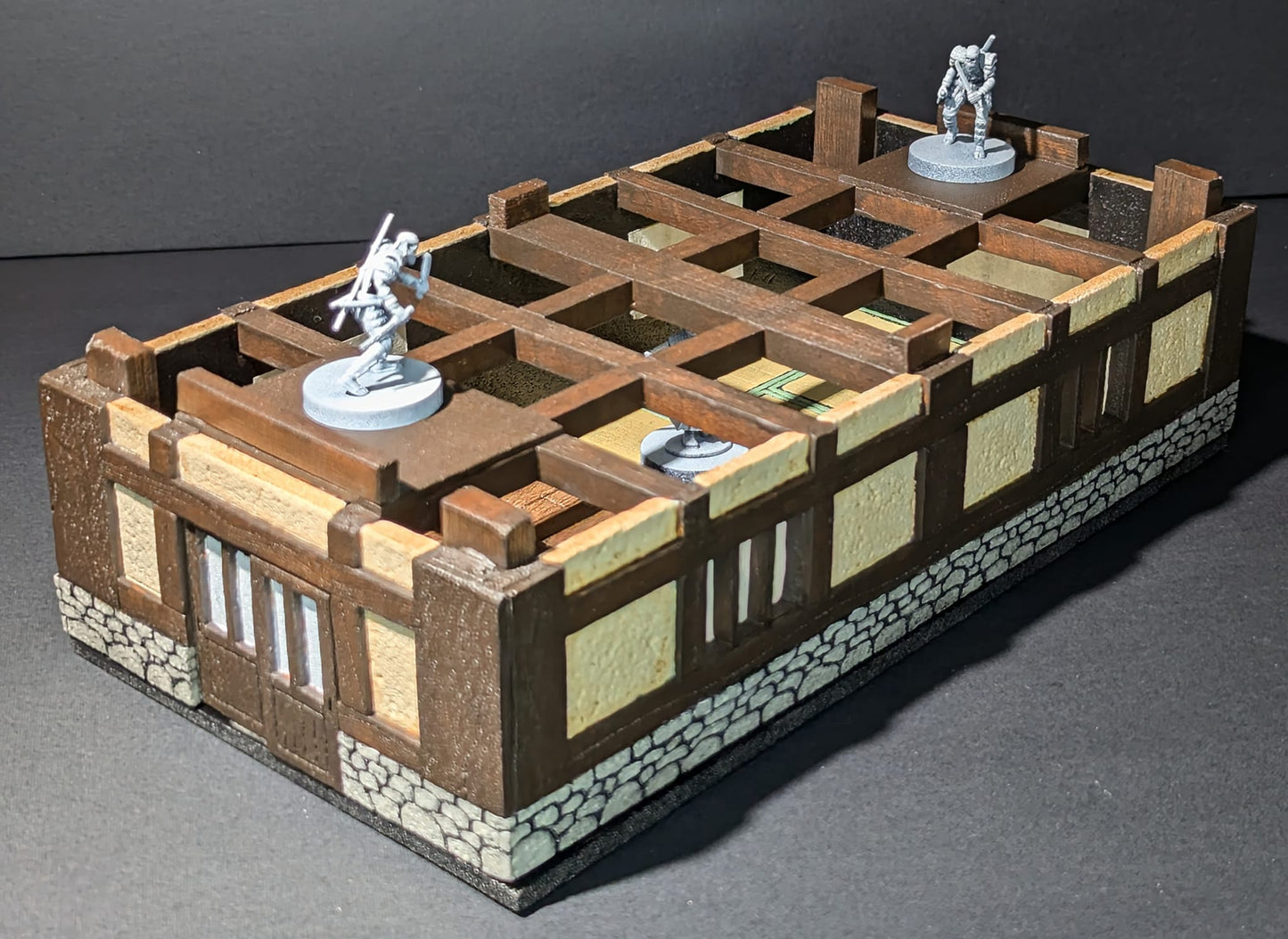 Buildings, Medieval Japanese, House, Samurai, 4 x 8