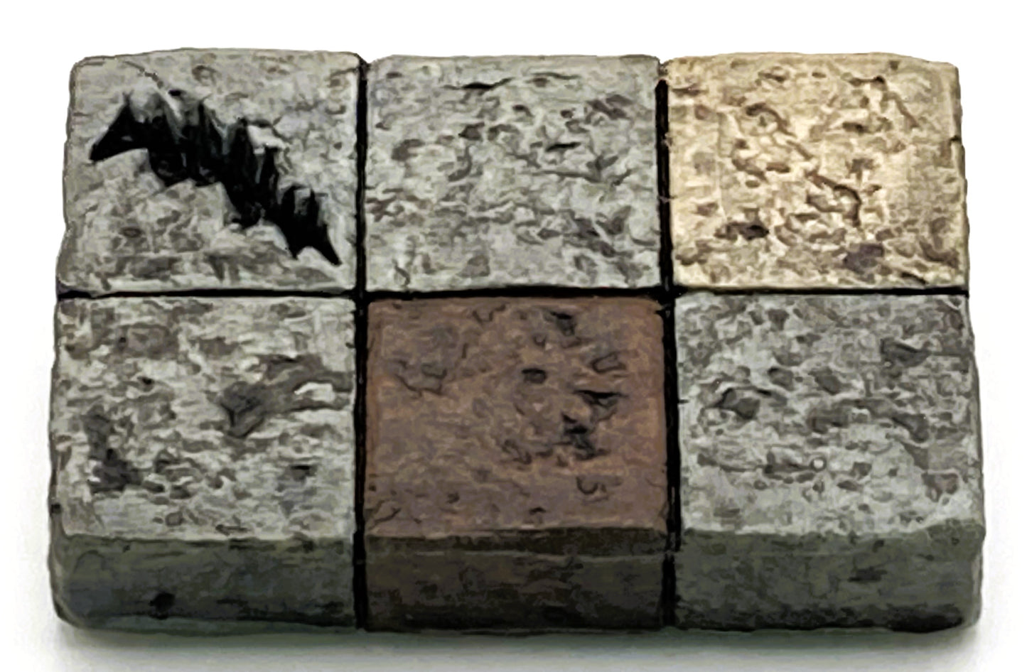 Dungeon/Castle Tile, 2" x 3", Crevice, 1 Block