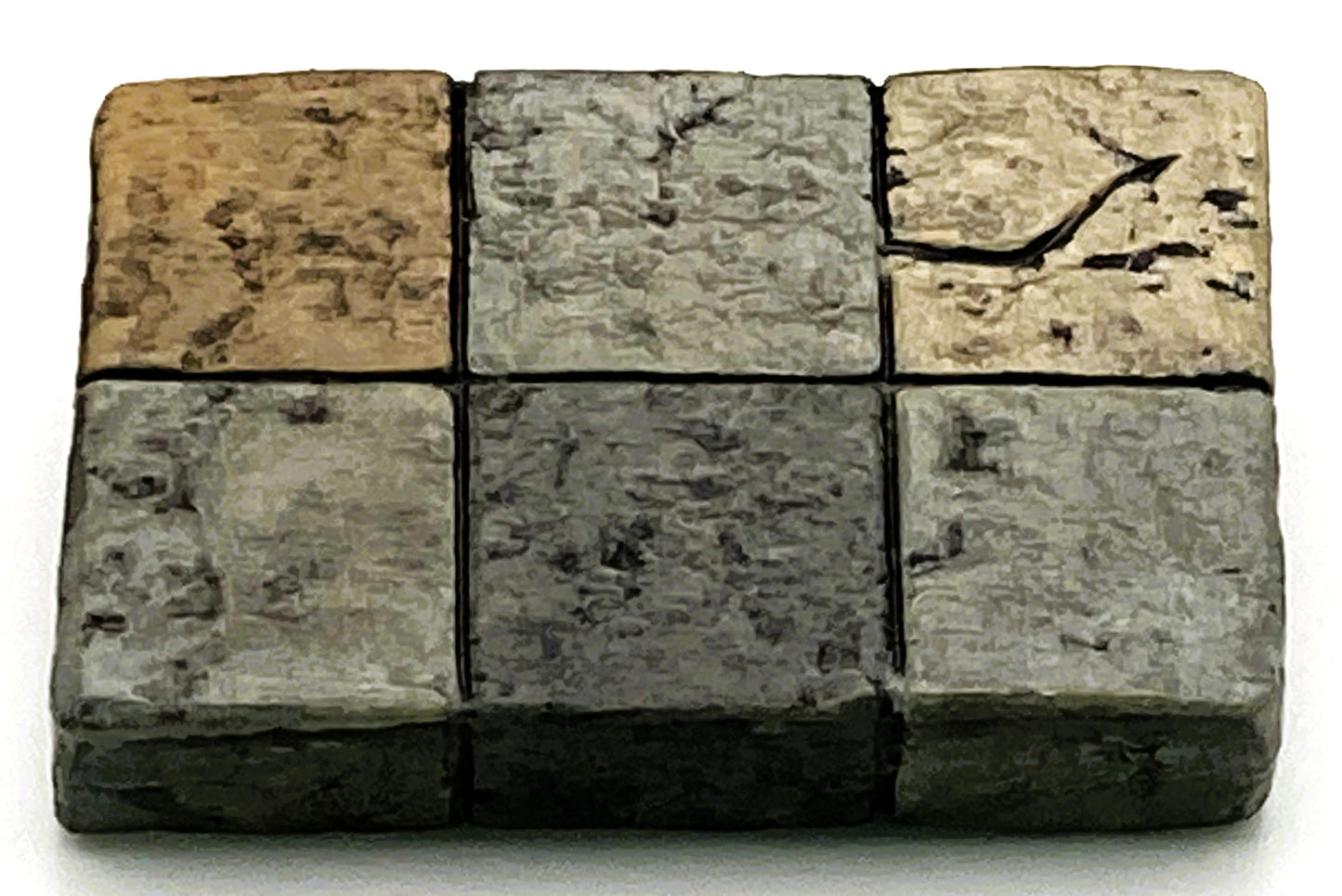 Dungeon/Castle Tile, 2" x 3", Crevice, 1 Block