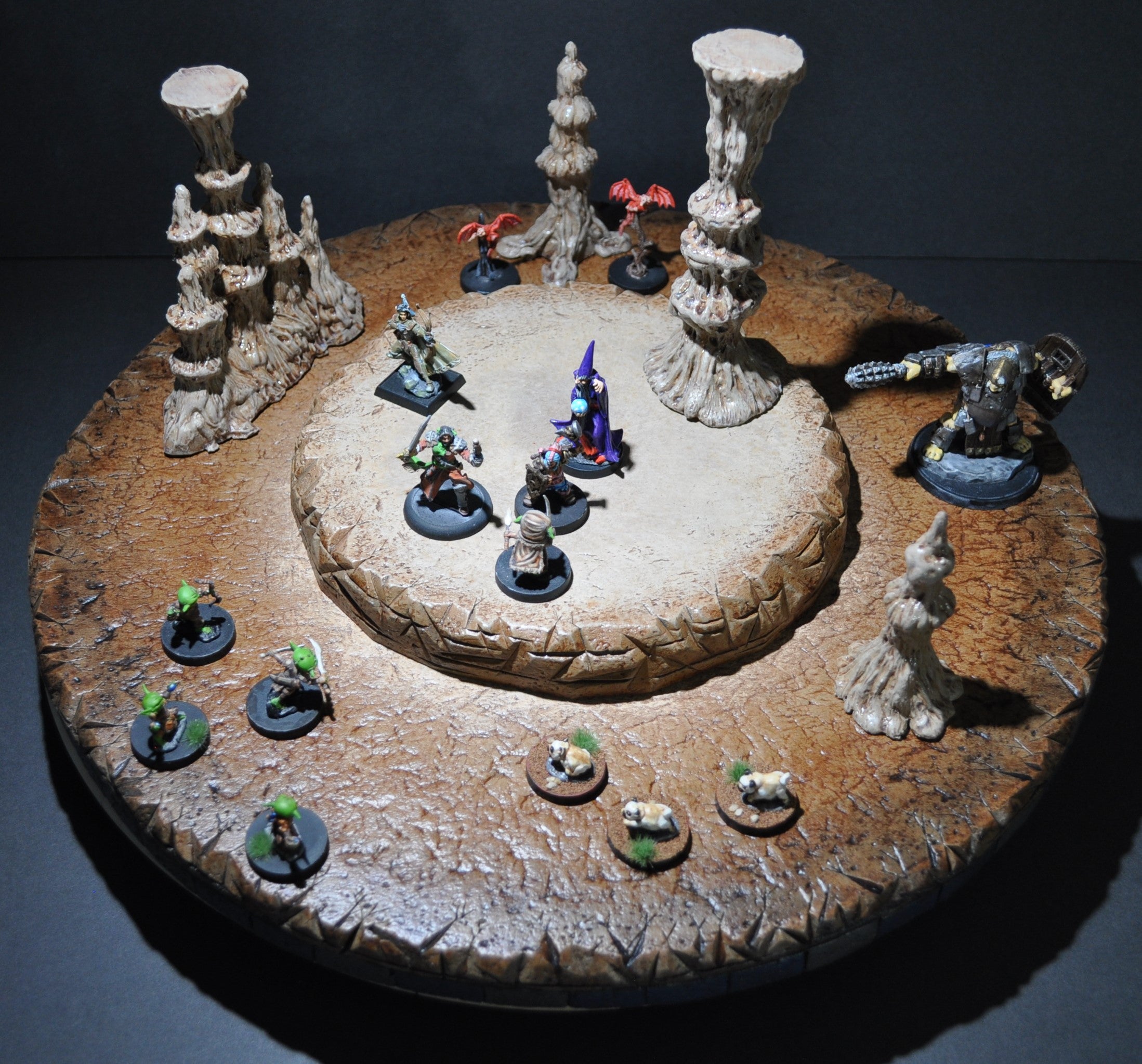 Underground Caves Thematic Dungeon Terrain DND Pathfinder 