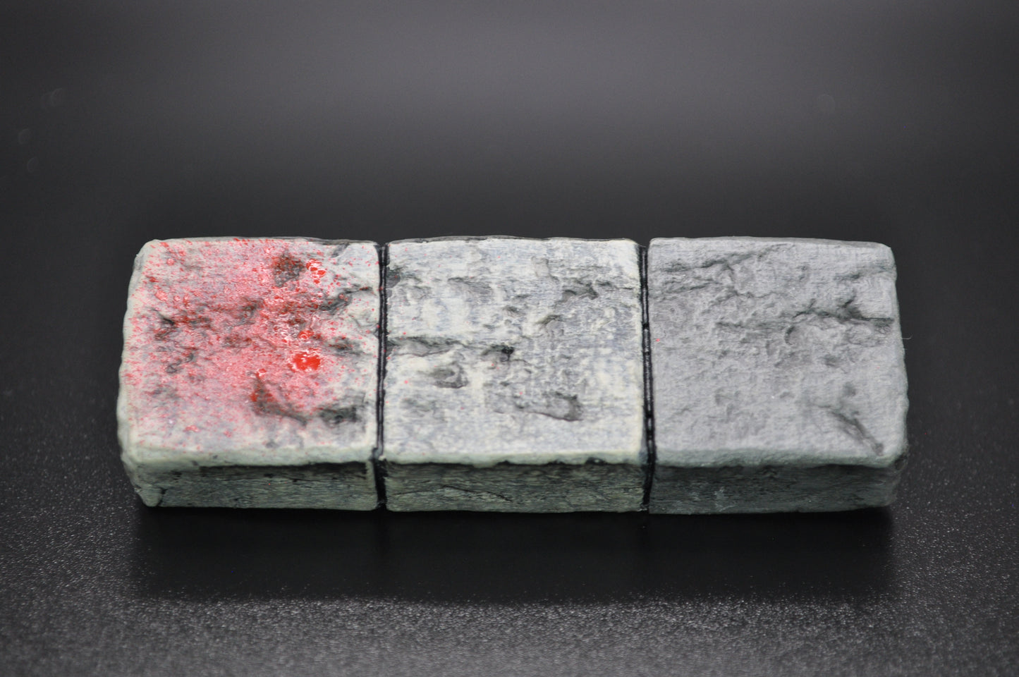 Dungeon/Castle Tile, 1" x 3", Blood Splatter