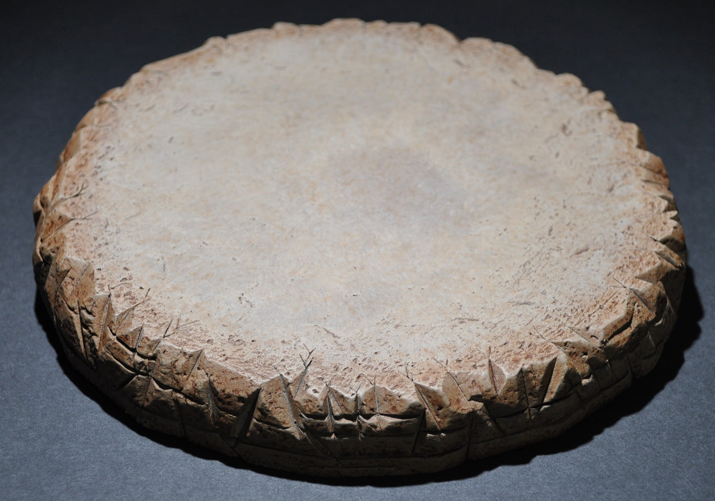 Round Rocky Plateau, 8"x1"