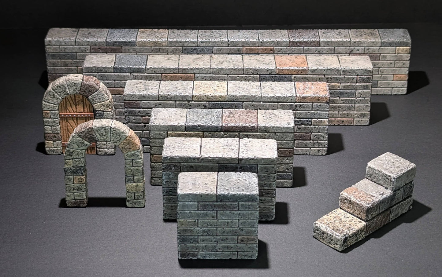 Stone Walls, High, Fine Brick Sets
