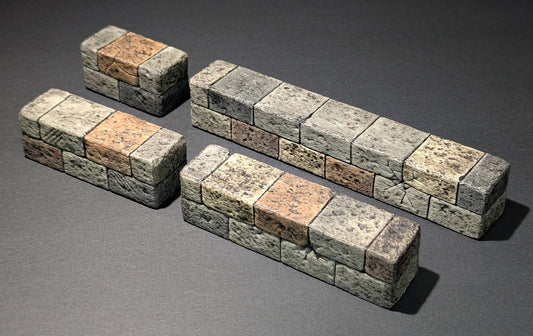 Stone Walls, Low, Thick Sets