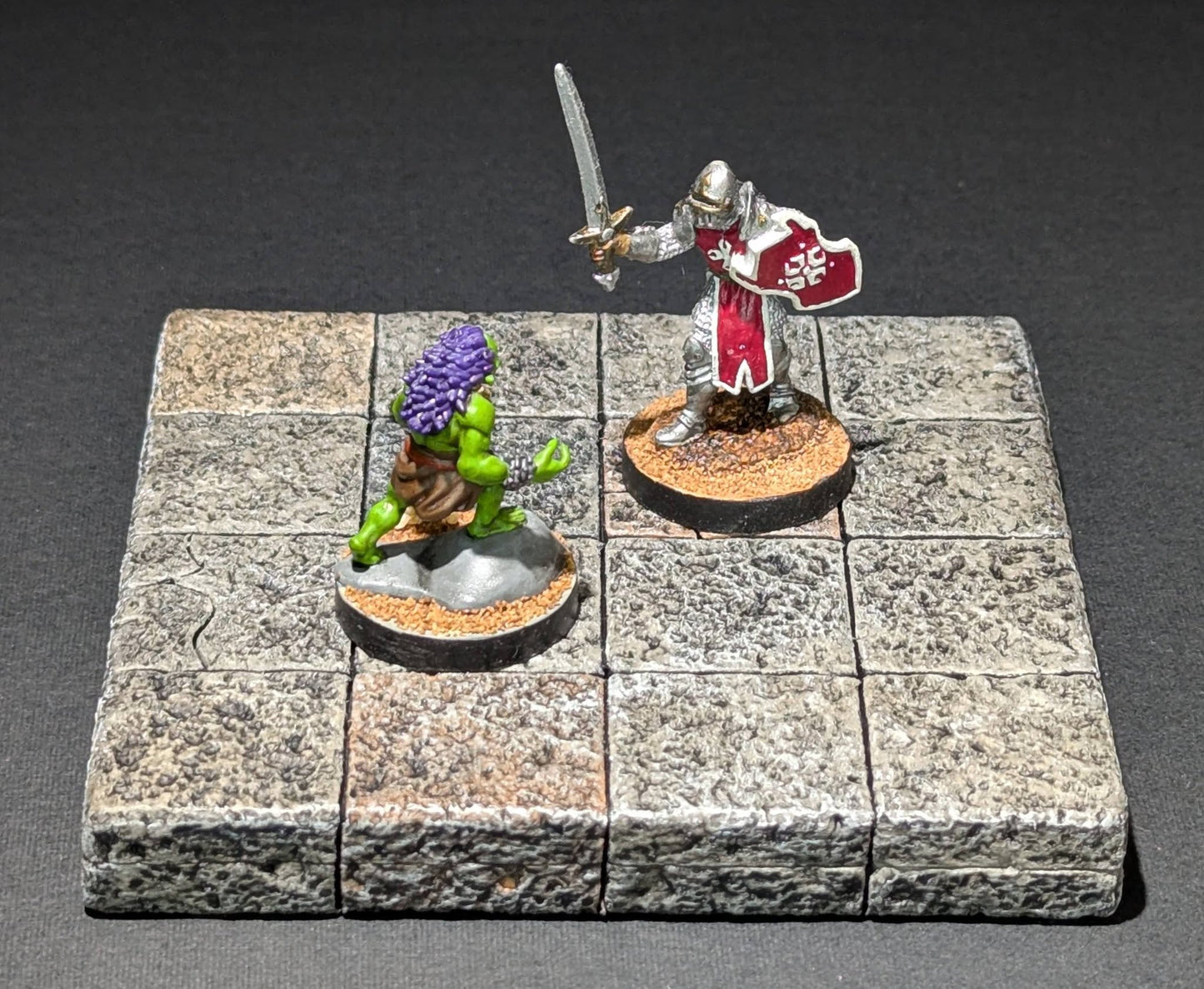 Dungeon/Castle Tile, 4" x 4", Plain