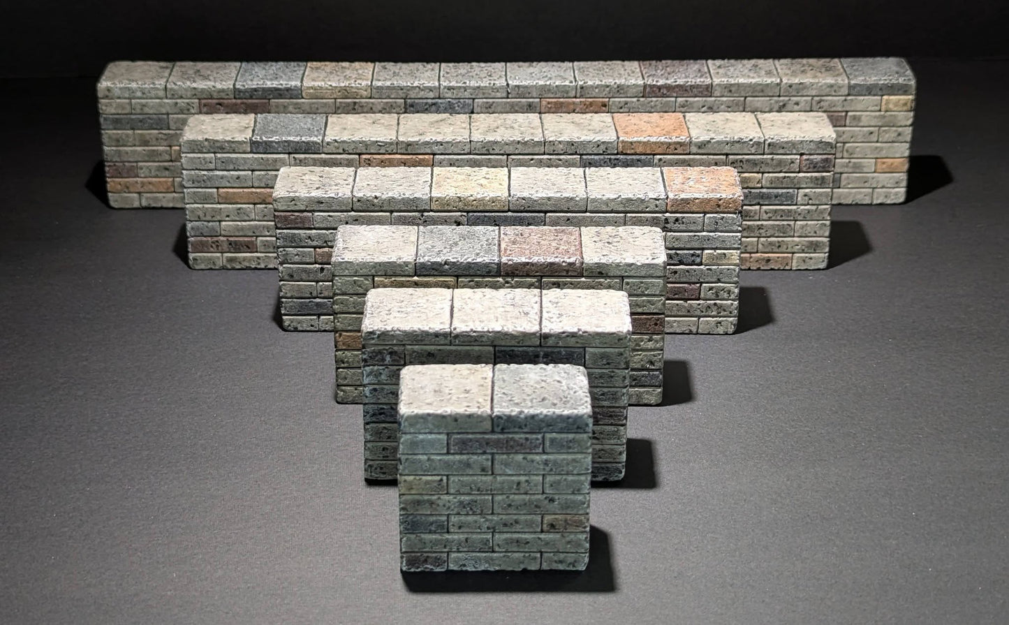 Stone Walls, High, Fine Brick Sets