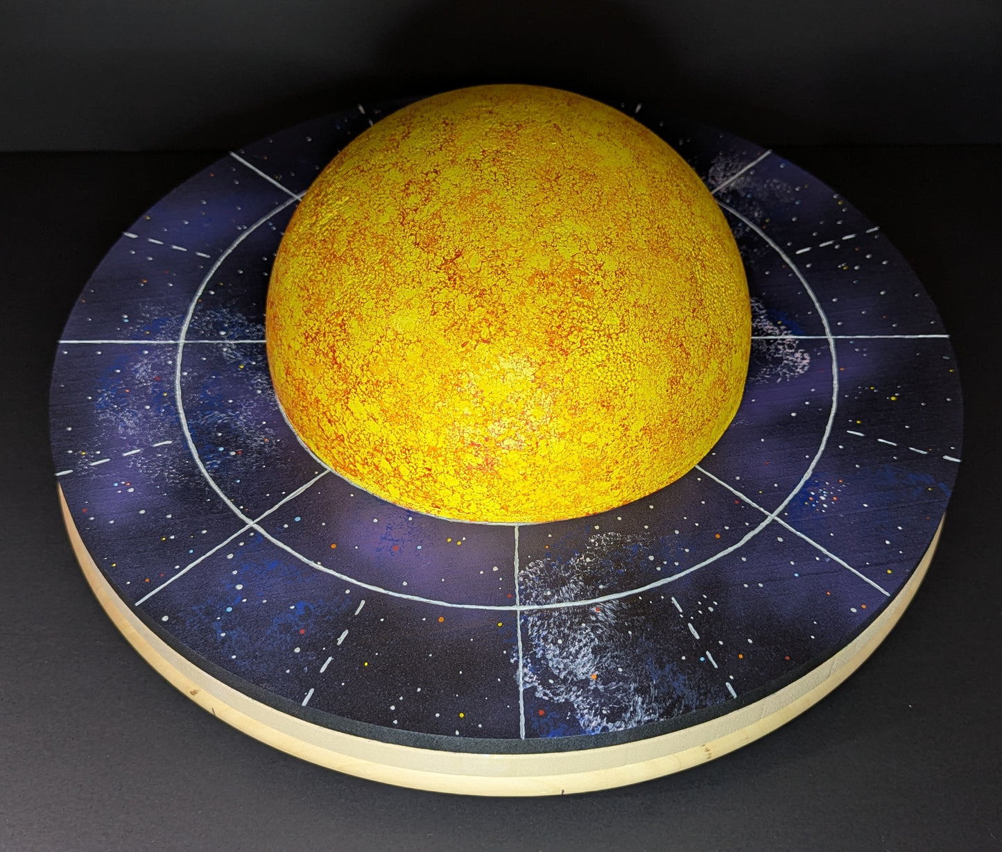 Astronomical Body, Star, Yellow, 8 Inch