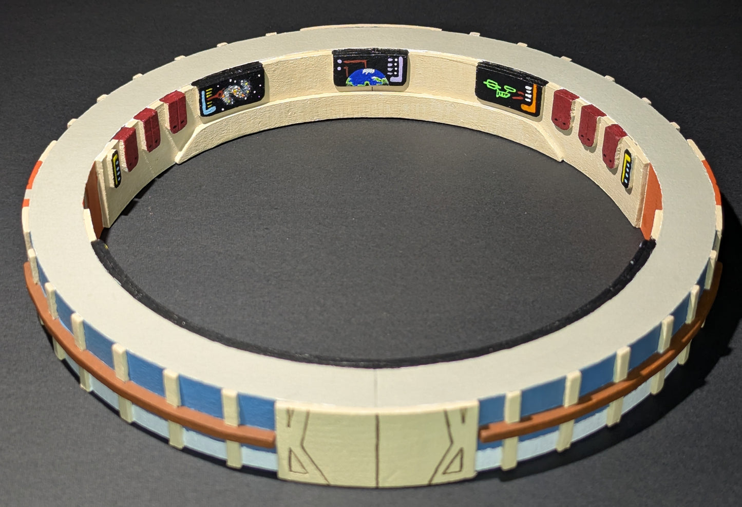 Galaxy Force Bridge and Shuttle Bay, 8 Inch