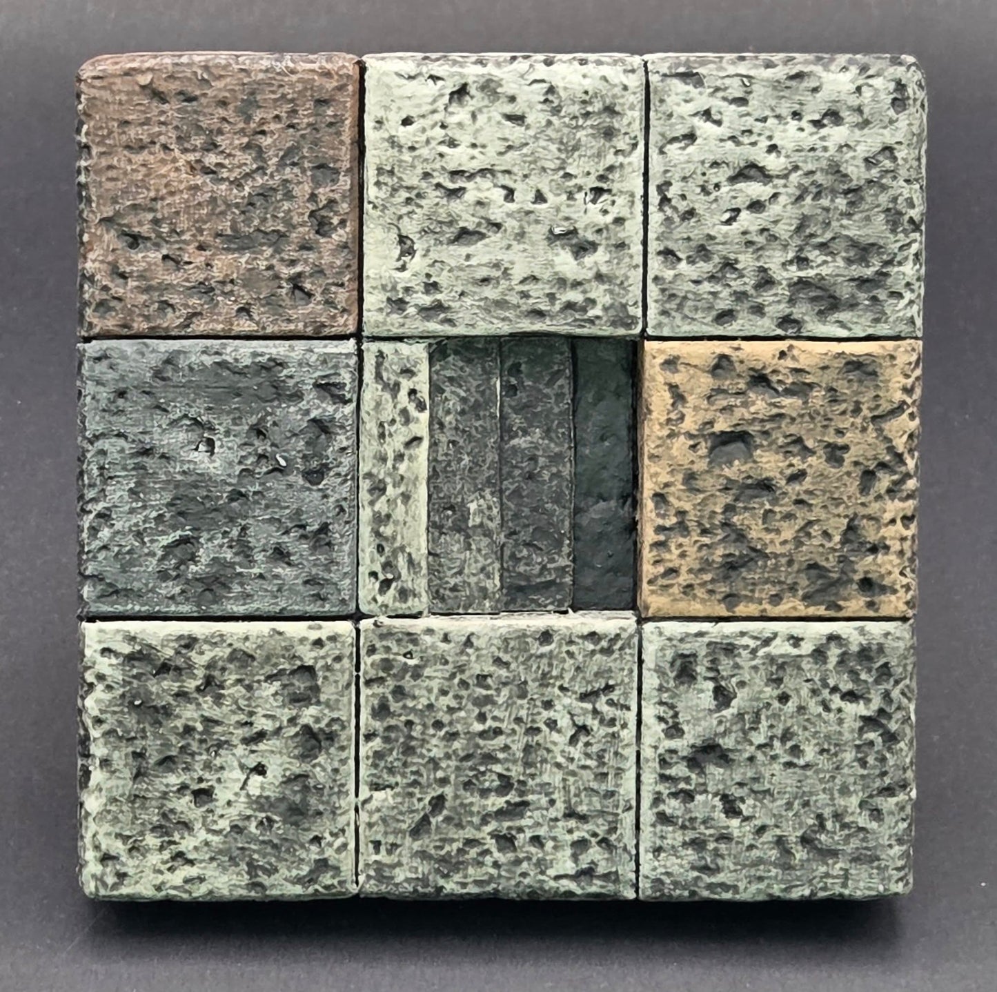 Dungeon/Castle Tile, 3" x 3", Stairs, Straight, 1x1