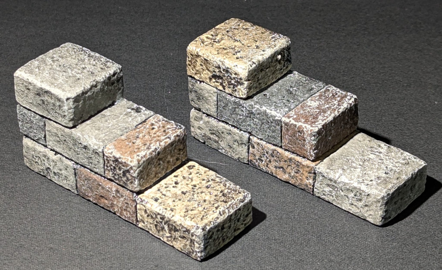 Stairs/Stackers, Stone, 1"x1-1/2"x3