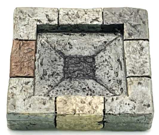 Dungeon Tile, Pit Trap, Deep, Party, 3x3, Dual-sided