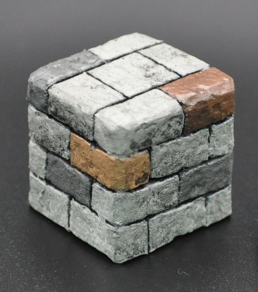 Stacker Block, Stone, 1"x1"x1"